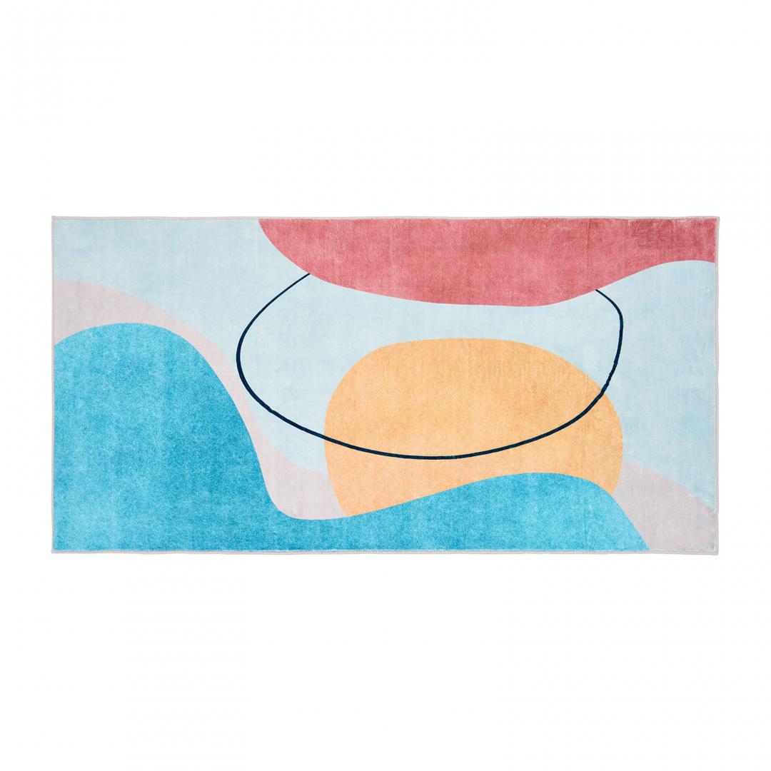 Covoare - Covor printat, ERIN 70x140 cm, lavabil cu spate antialunecare, inaltime fir 3mm