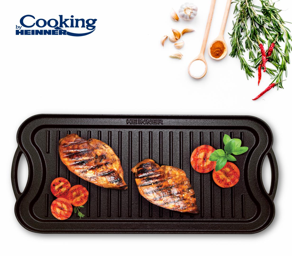 TAVA GRILL/PLITA FONTA PURA, 51X26X2.5 CM, COOKING BY HEINNER [2]
