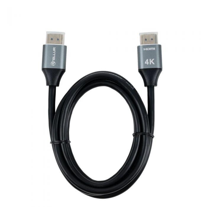 Cablu Tellur High Speed HDMI 2.0 4k, HDMI/ HDMI, 3 m, Negru [1]