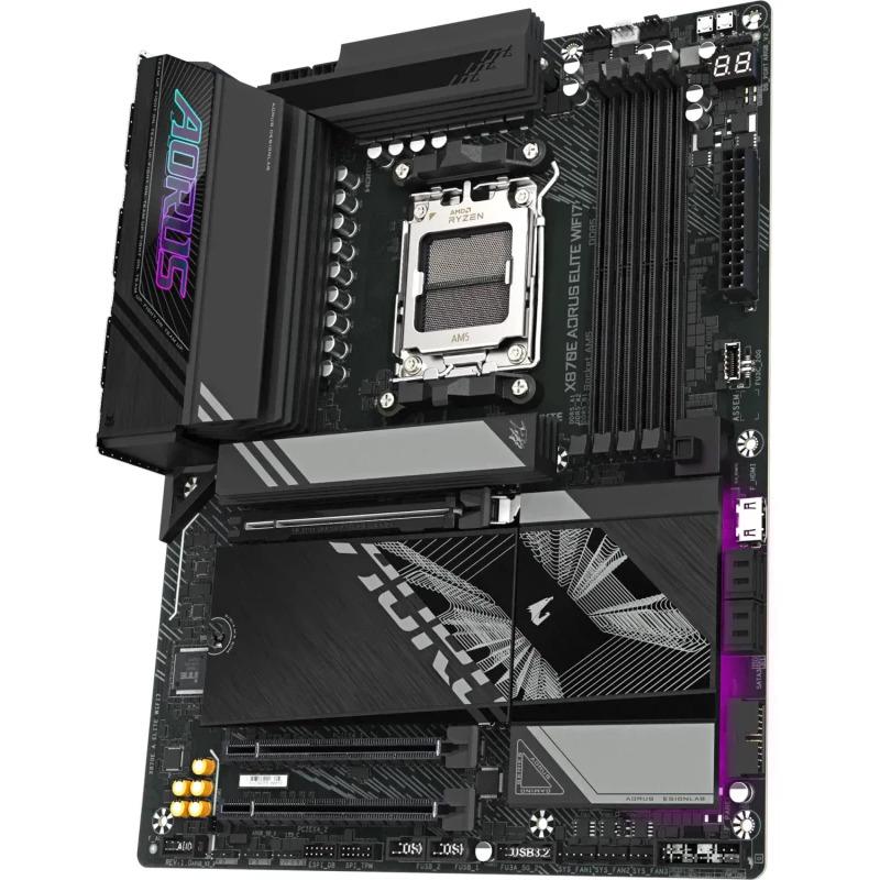 Placa de baza Gigabyte X870E AORUS ELITE WIFI7, Socket AM5, DDR5, ATX [2]
