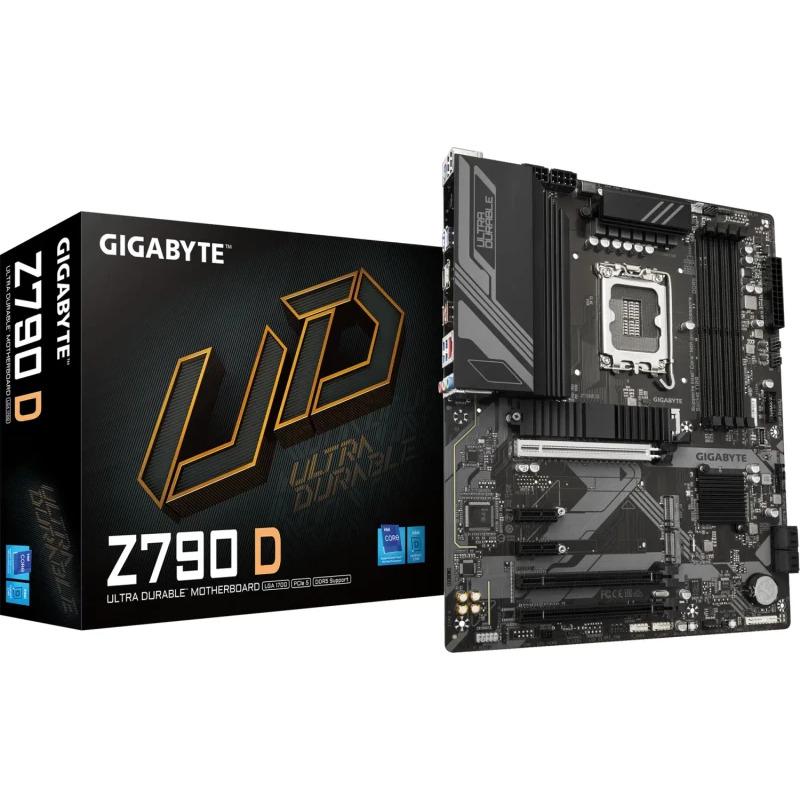 Componente PC - Placa de baza Gigabyte Z790 D, Socket 1700, DDR5, ATX