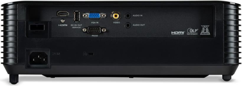 Proiector Acer X1228i, DLP 3D ready, XGA 1024* 768, up to WUXGA 1920* 1200, 4800 lumeni, 4:3/ 16:9, 20.000:1, zoom 1.1, dimensiune maxima imagine 300", distanta maxima de proiectie 11.8 m, boxa 3W, la [1]