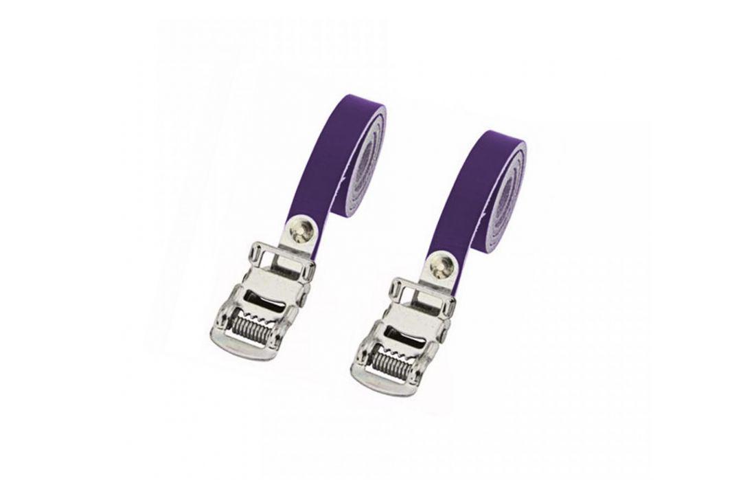 Ciclism - CURELE DIN PIELE CU CATARAMA PENTRU RATRAPE, LUNGIME 430MM, ALBASTRU
