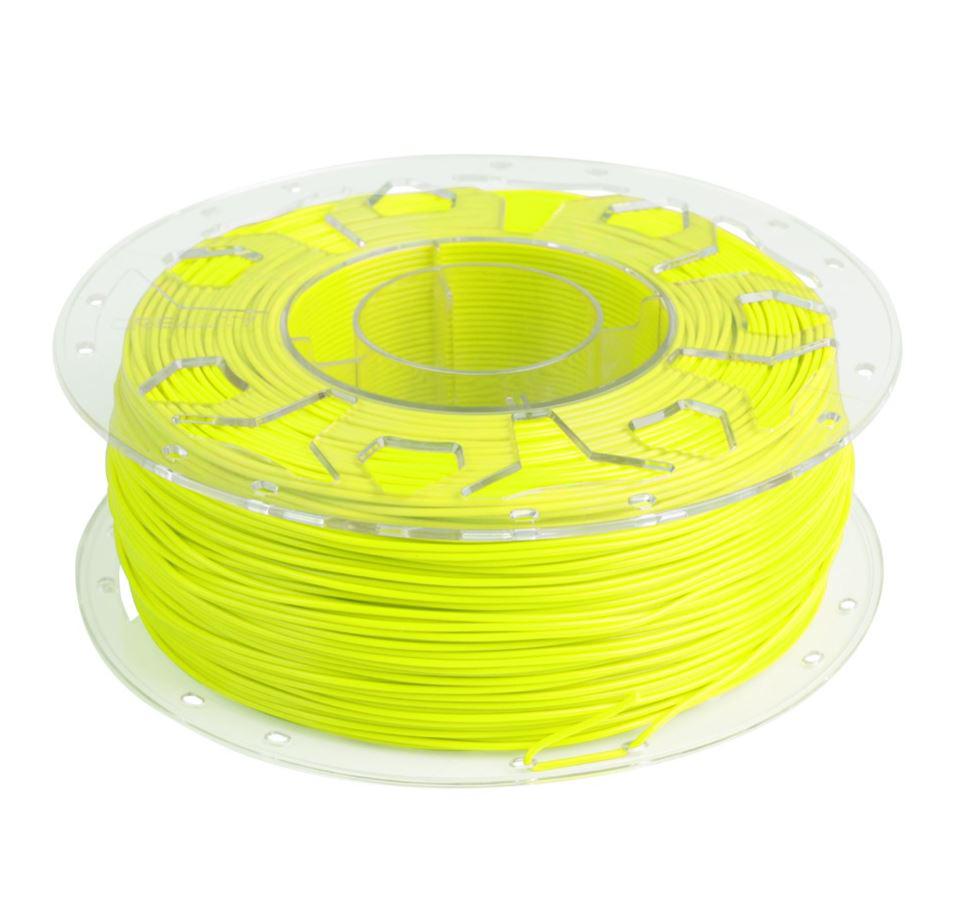 CREALITY CR PLA 3D Printer Filament, 1kg, fluorescent yellow, Printing temperature: 190-220, Filament diameter: 1.75mm, Tensile strength: 60MPa, Size of filament wheel: Diameter 200mm, height 66mm, ho [2]