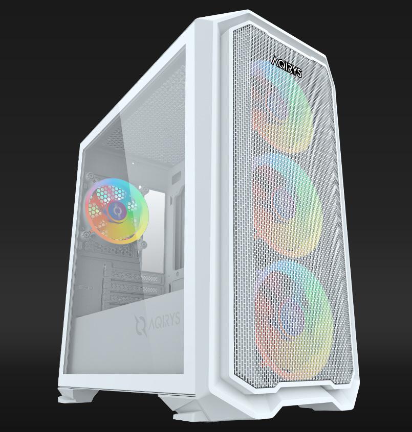 Carcase - Carcasa Aqirys Wezen Midi Tower White RGB
