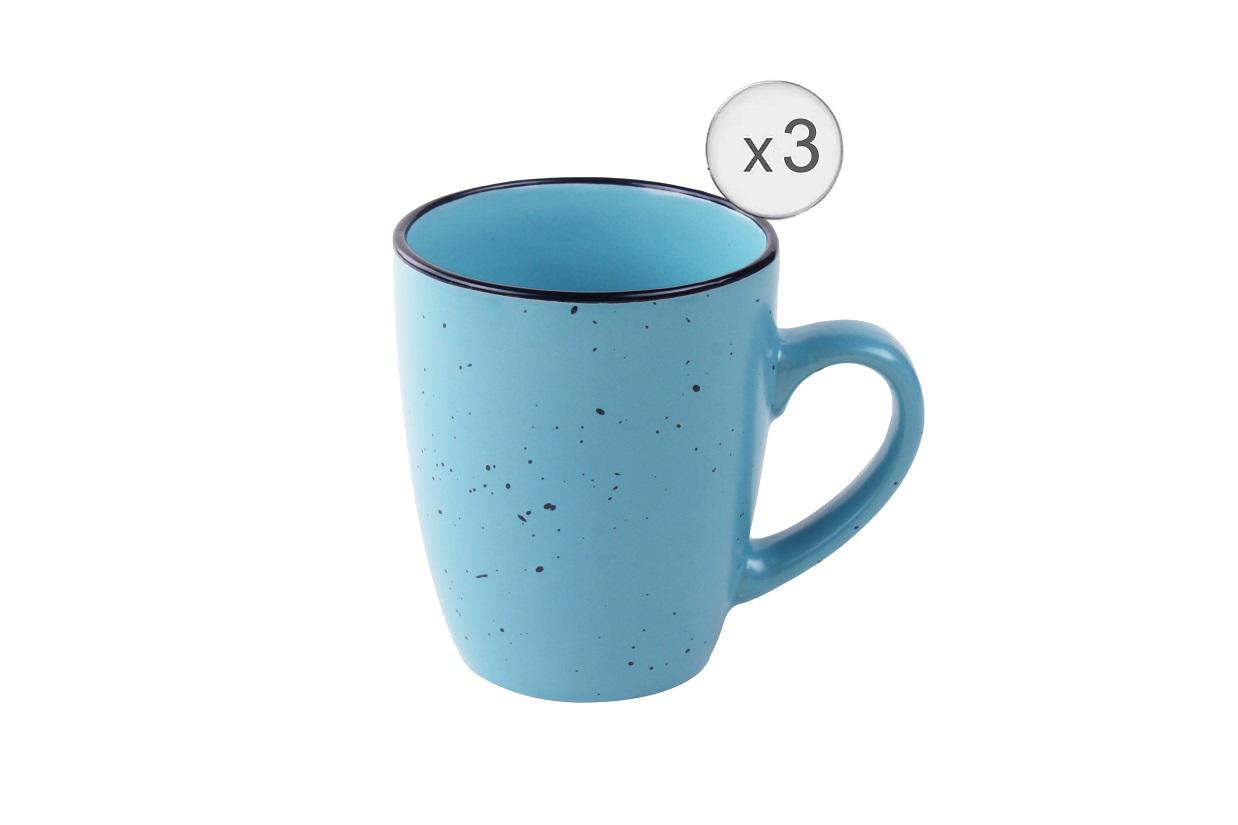 Farfurii & Boluri de Servire - SET 3 CANI CERAMICA 354 ML, ELECTRA, ART OF DINING BY HEINNER