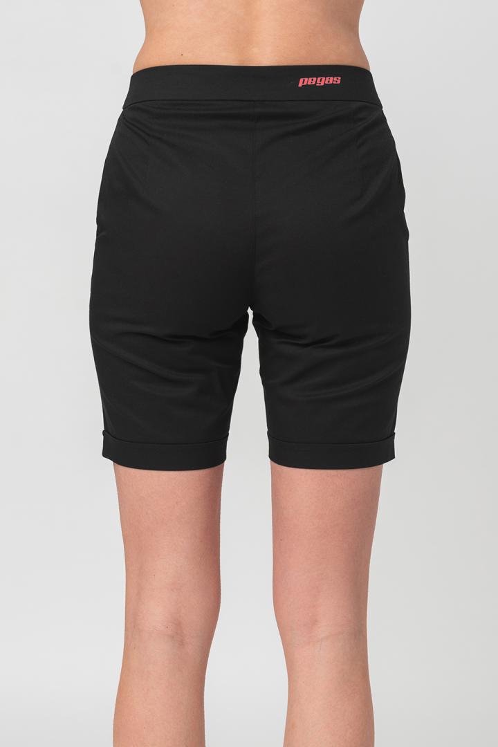 PANTALONI SCURT CASUAL FEMEI BLACK L [5]