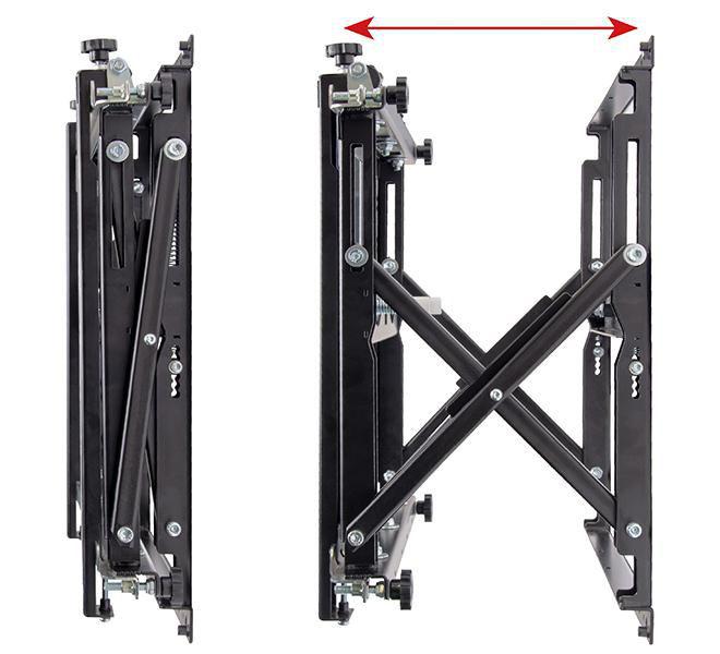 Suport TV B-Tech BT8310XL/B, 120'', perete, VESA Maxim 400x400 mm [1]
