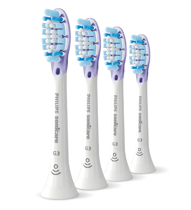Rezerve PHILIPS Sonicare Gum Care HX9054/87, Pachet de 4 capete de periere, Standard, Click-on, Sincronizarea modurilor BrushSync, Alb, L x A x I (mm) 60x25.7x230.5 [1]