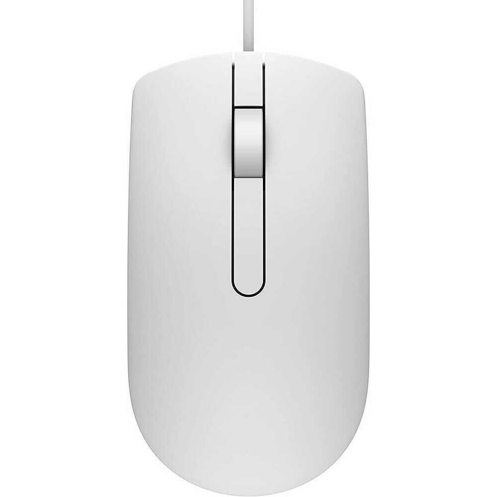 Mouse - Mouse DELL MS116, 1000 dpi, alb