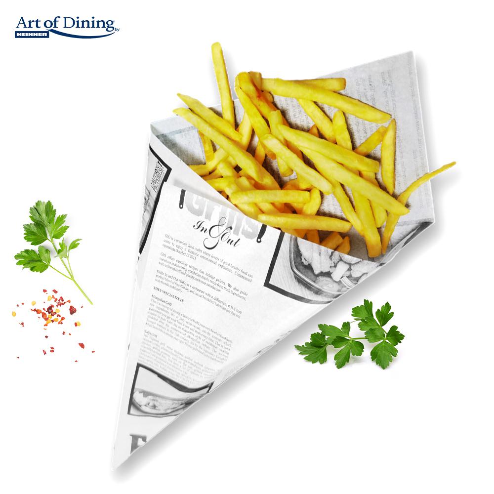 SET 500 BUCATI HARTIE IMPERMEABILA REZISTENTA LA GRASIME TIP ZIAR, 200 x 250 MM, ART OF DINING [6]