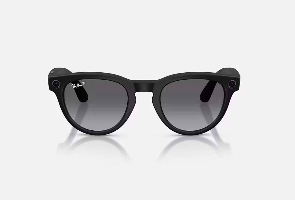 Ray-Ban Meta Headliner Gen 2 High Bridge Fit Matte Black Graphite Polarized 50-23 [1]
