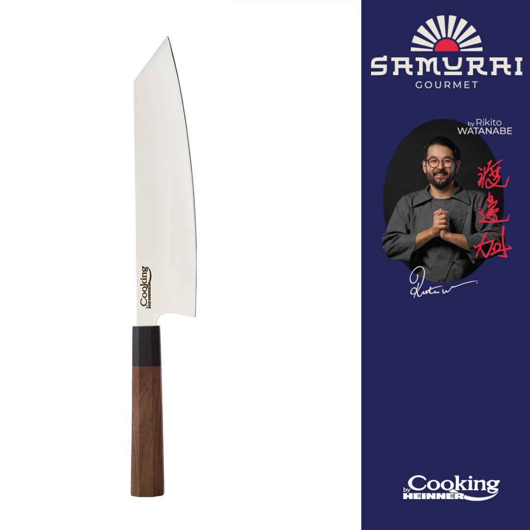 CUTIT GYUTO 23 CM, RIKITO WATANABE, SAMURAI GOURMET, COOKING BY HEINNER [1]