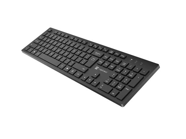 Tastatura Wireless Natec Herring, Negru, EN US [1]