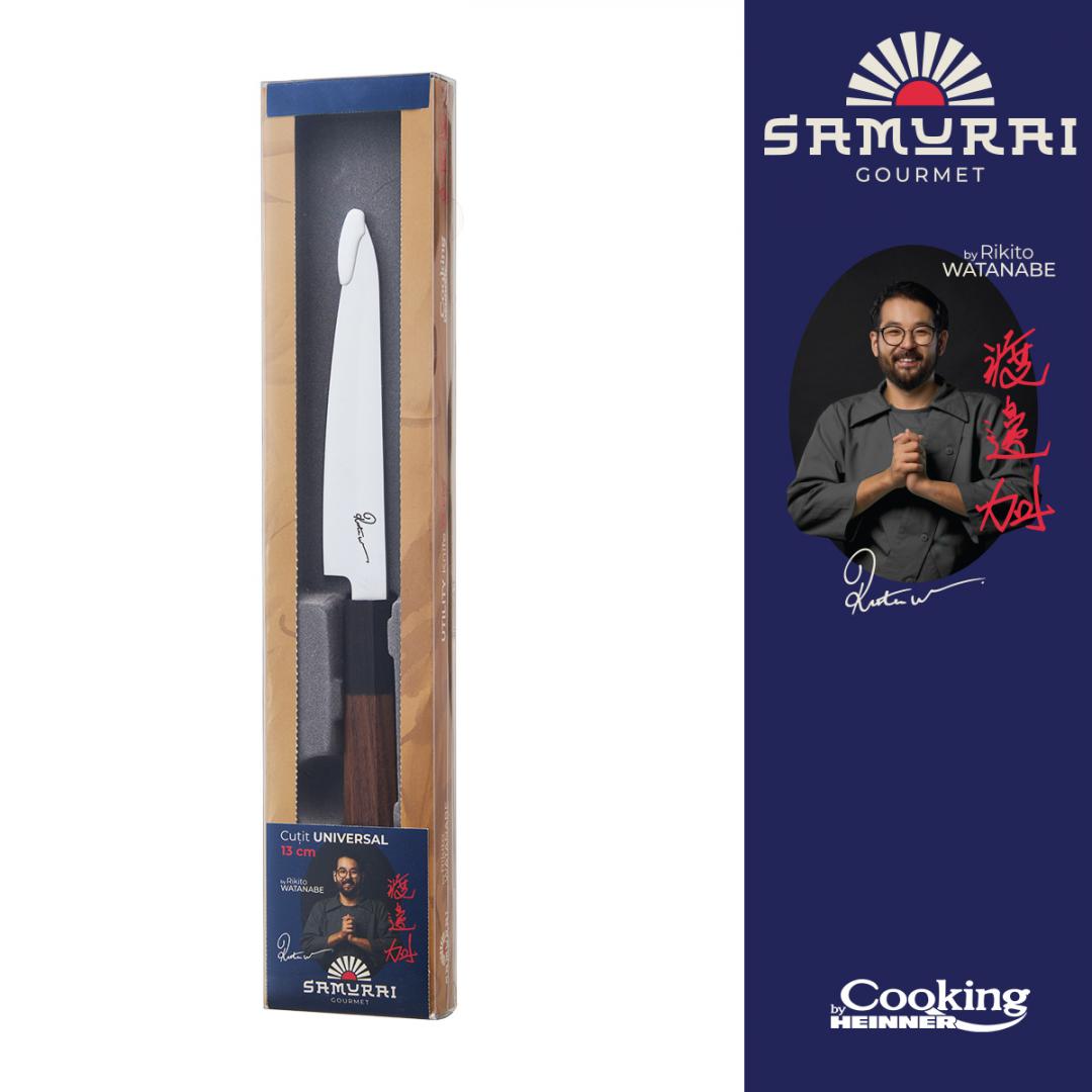 CUTIT UNIVERSAL 13 CM, RIKITO WATANABE, SAMURAI GOURMET, COOKING BY HEINNER [2]