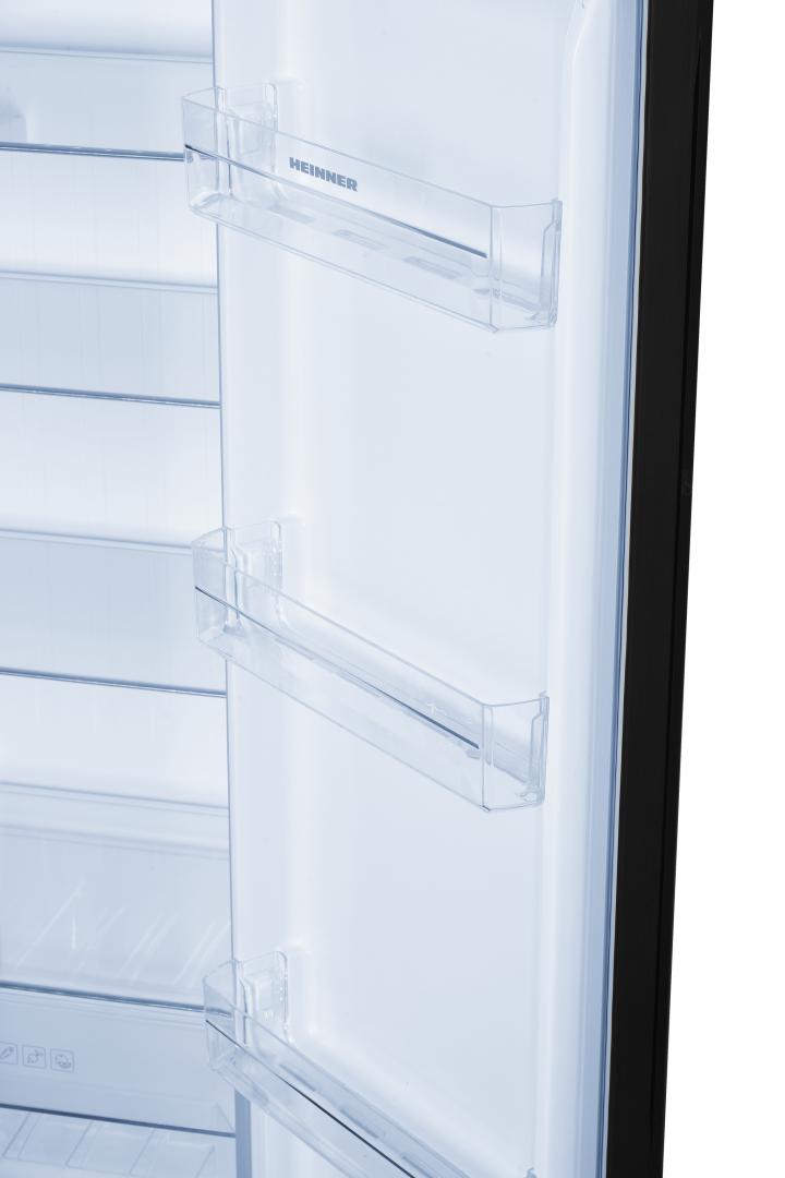 Side by Side HEINNER HSBS-H442NFBKE++, No Frost, 442 L, Clasa E, Negru [3]