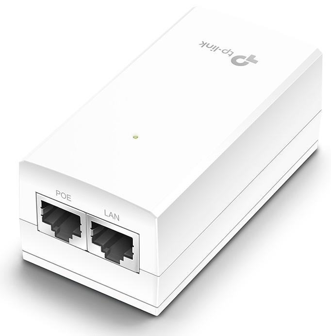 Accesorii switch-uri - "48V Passive PoE Injector Adapter PORT: 1× Gigabit PoE Port, 1× Gigabit Non-PoE Port SPEC: Data and Power Carried over The Same Cable, 48 V Power Input, 24 W PoE Power, Plastic Case"