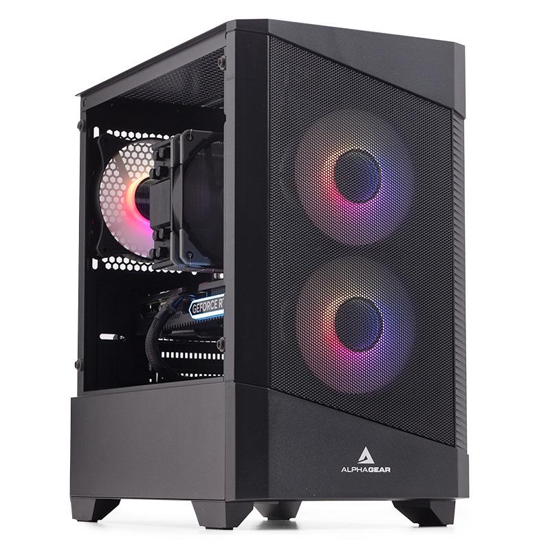 Carcase - Carcasa ALPHAGEAR Monarch RGB, Mid Tower, Black