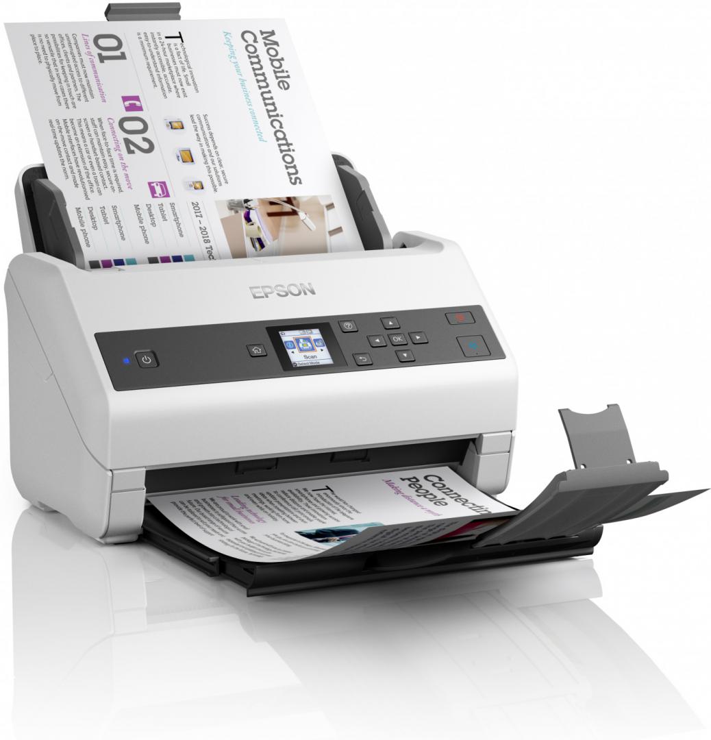 Scanner Epson WorkForce DS-870, A4, Duplex, Sheetfed, USB [2]