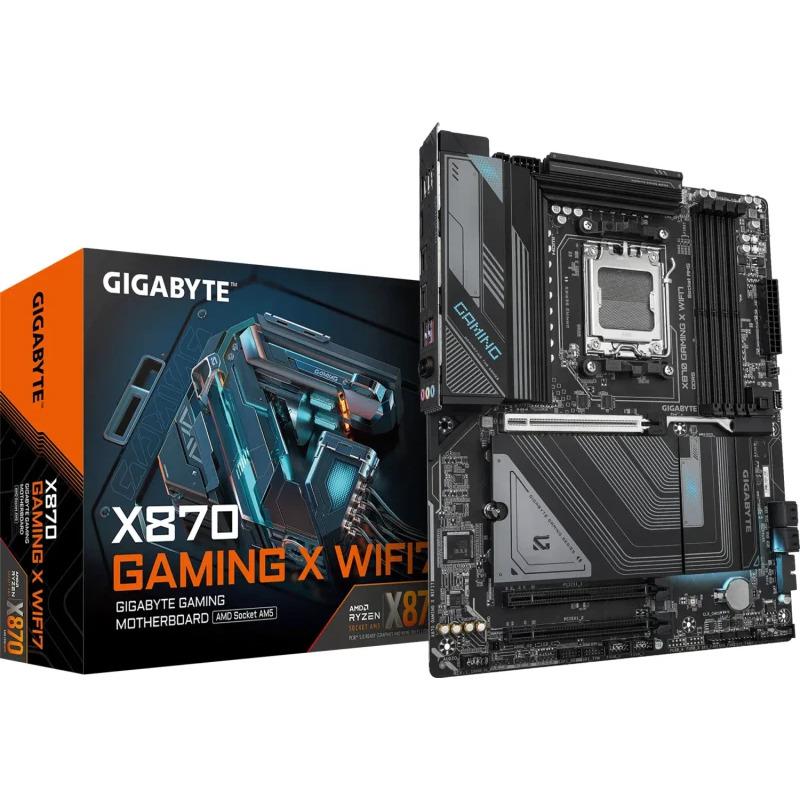 Componente PC - Placa de baza Gigabyte X870 GAMING X WIFI7, Socket AM5, DDR5, ATX