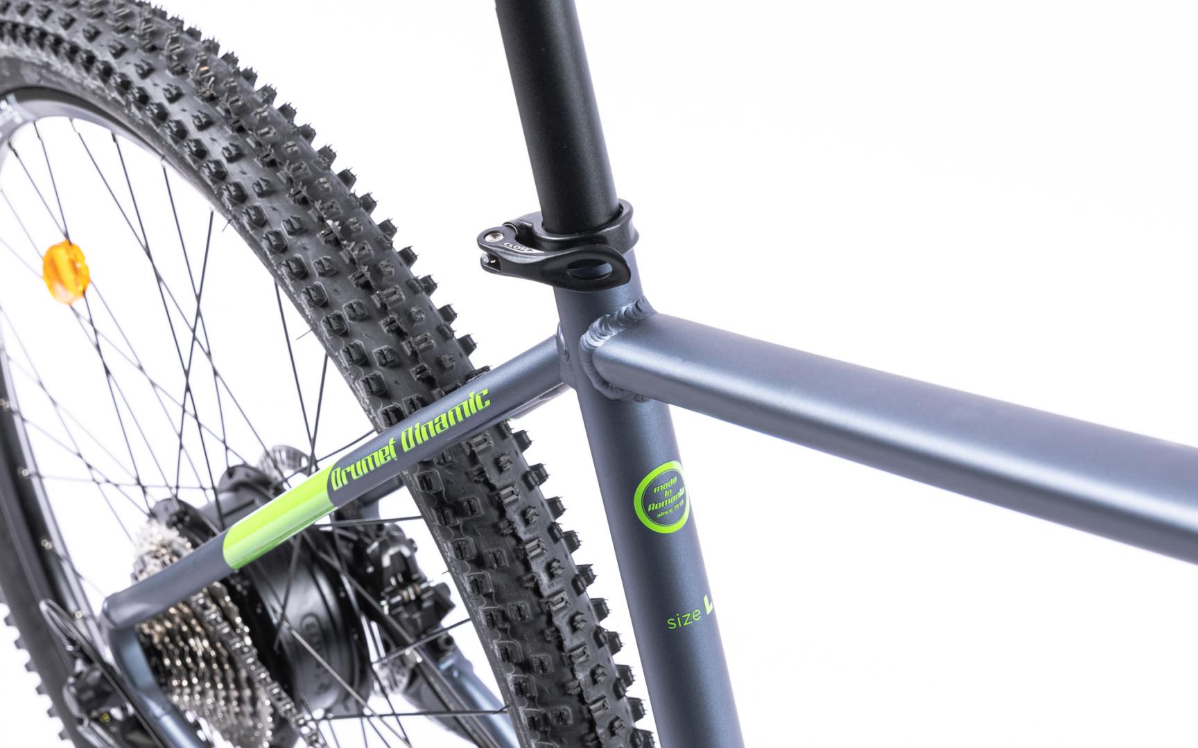 Bicicleta MTB Pegas Drumet Dinamic E-Bike. Gri Mat [13]