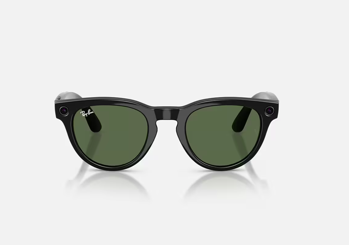 Ray-Ban Meta Headliner Gen 2 High Bridge Fit Shiny Black G-15 Green 50-23 [1]