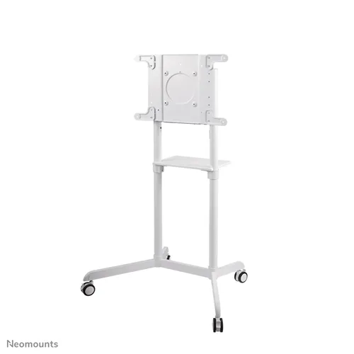 Stand mobil de podea, Neomounts by Newstar NS-M1250WHITE, 37"-70", VESA max. 600x400, suporta pana la 70kg, inclinatie 5°, rotatie 90°, alb [1]