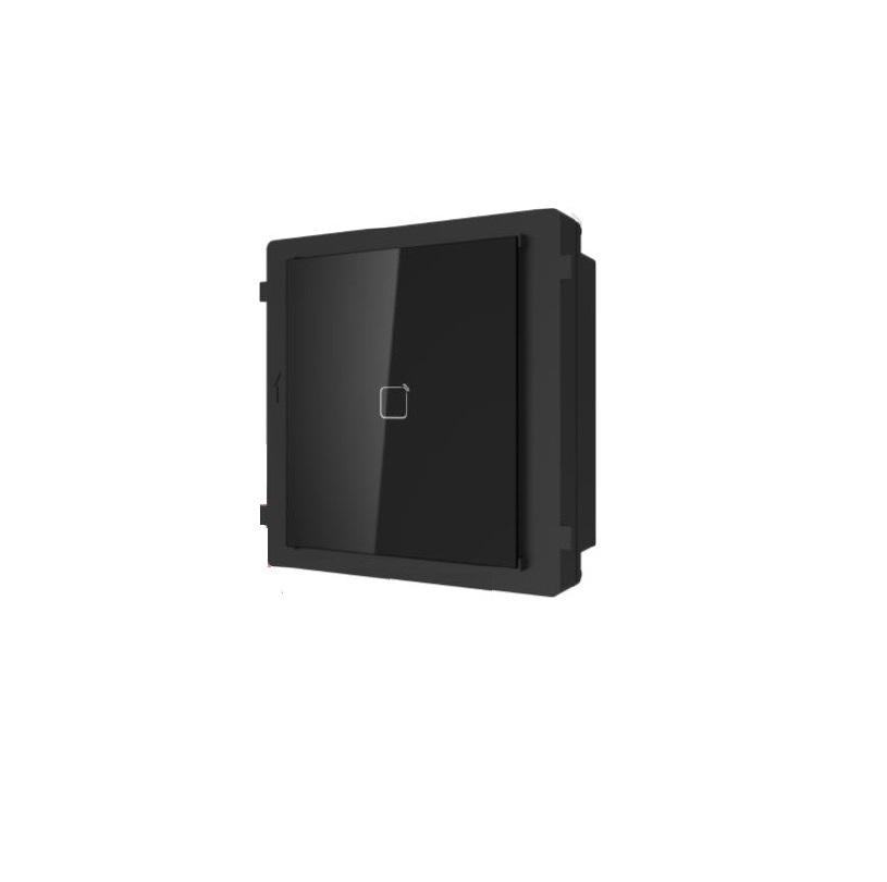 Interfonie - Modul cititor de card EM pentru videointerfon modular Hikvision DS-KD-E;deschidere usi cu card acces EM 125 KHz (cardurile nu sunt i ncluse);iluminare pe timp de noapte; protectie IP 65; Dimensiuni: 9
