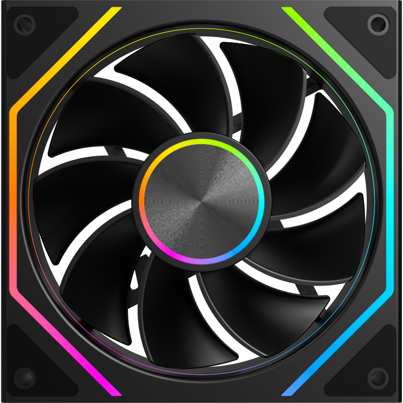 Ventilatoare carcasa - Ventilator Carcasa ALPHAGEAR Mistral Reversed ARGB, RGB
