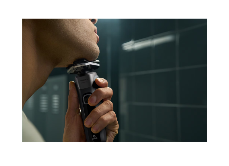 Aparat de barbierit PHILIPS Shaver Seria 5000 S5887/10, barbierit umed/uscat, tehnologie SkinIQ, fara fir, capete flexibile 360°, display LED, senzor Power Adapt, lame auto-ascutire, lama de tuns inte [4]