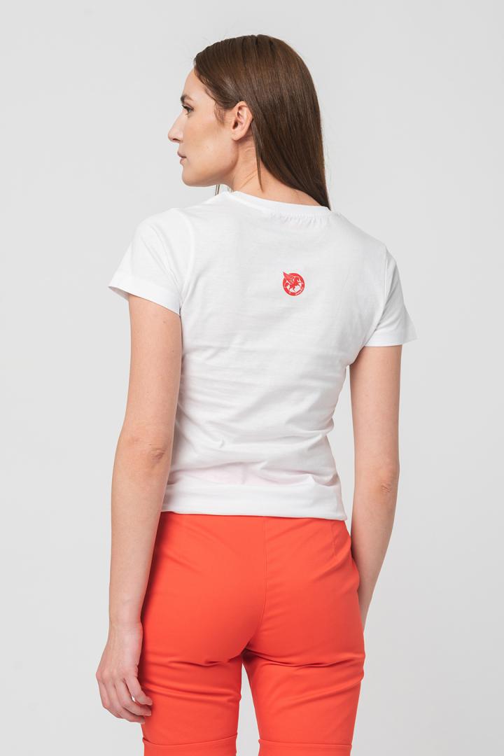 TSHIRT CASUAL F DOAMNA CU... WHITE-L [2]