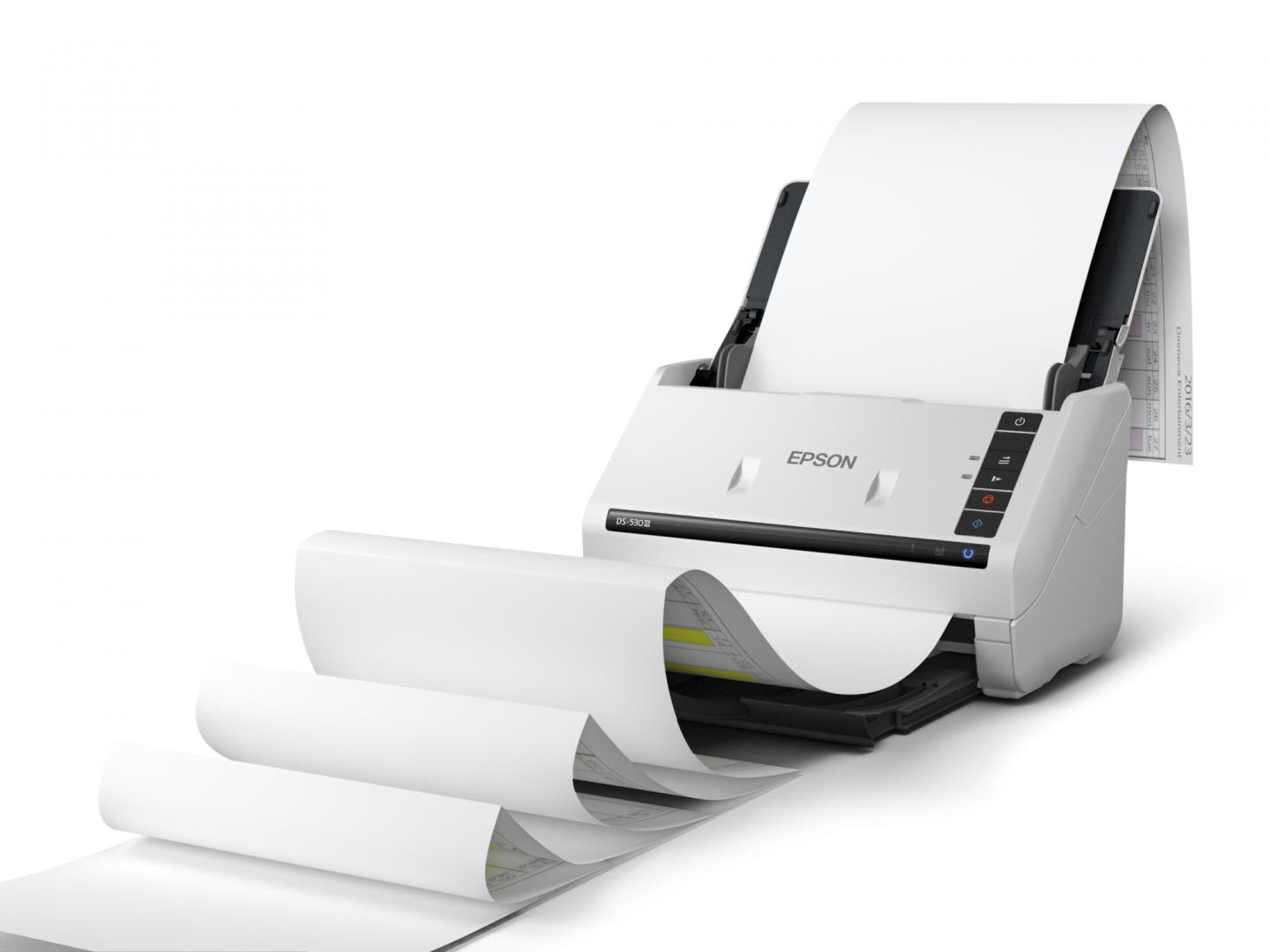 Scanner Epson WorkForce DS-530III, A4, Duplex, Sheetfed, USB [1]