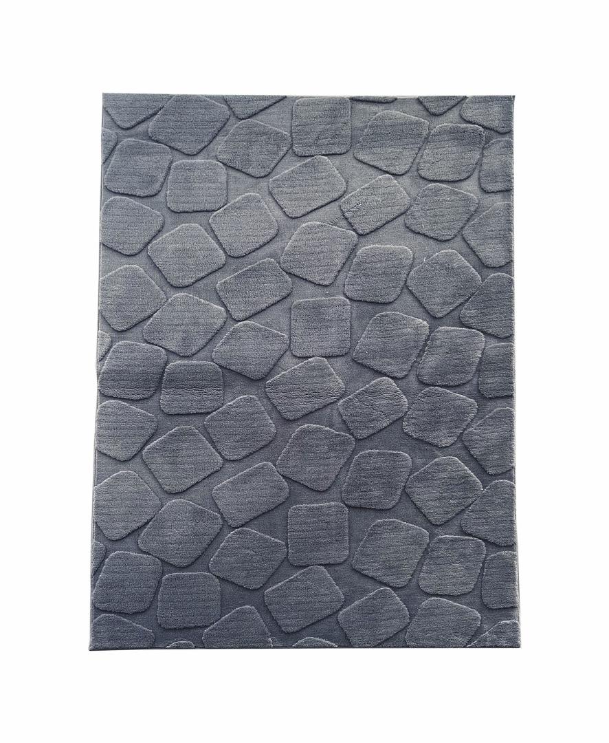 Covoare - Covor, model in relief,Stone,120x160 Gri