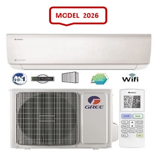 Aer Conditionat Gree Bora A4 Silver, GWH12AABXB, 12.000BTU, Inverter, Wi-Fi, R32 + Kit instalare [2]