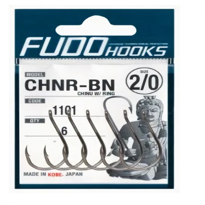 Carlige Fudo Chinu W/Ring BN-1001 Nr.5 [2]
