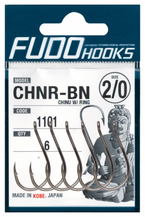 Cârlige Fudo Chinu With Ring TF-1107 Nr. 6 [2]