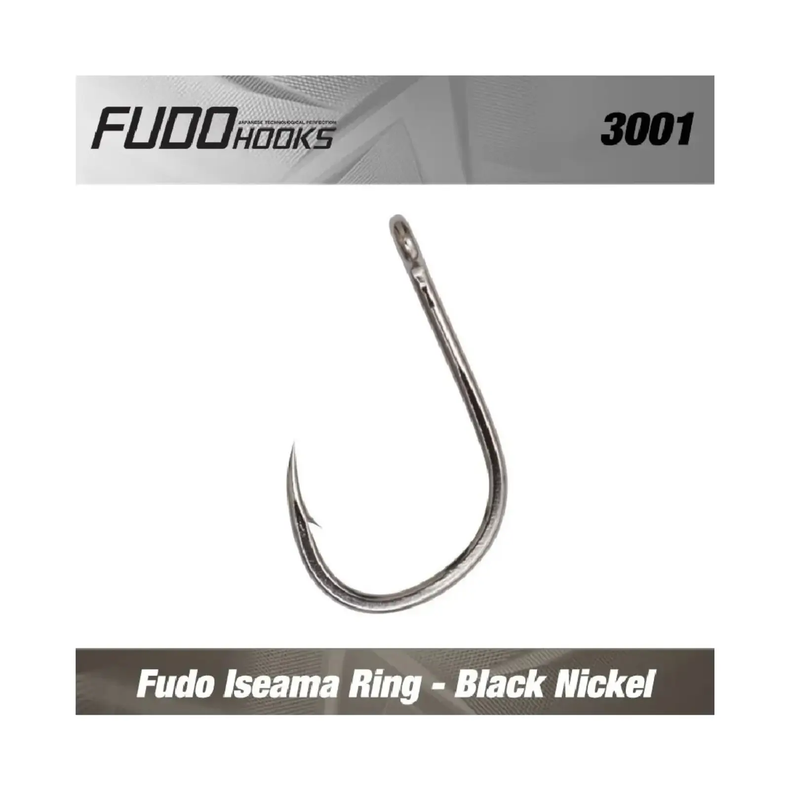 Cârlige Fudo Iseama With Ring BN-3001 Nr.4 Black Nickel – 13buc/plic [2]