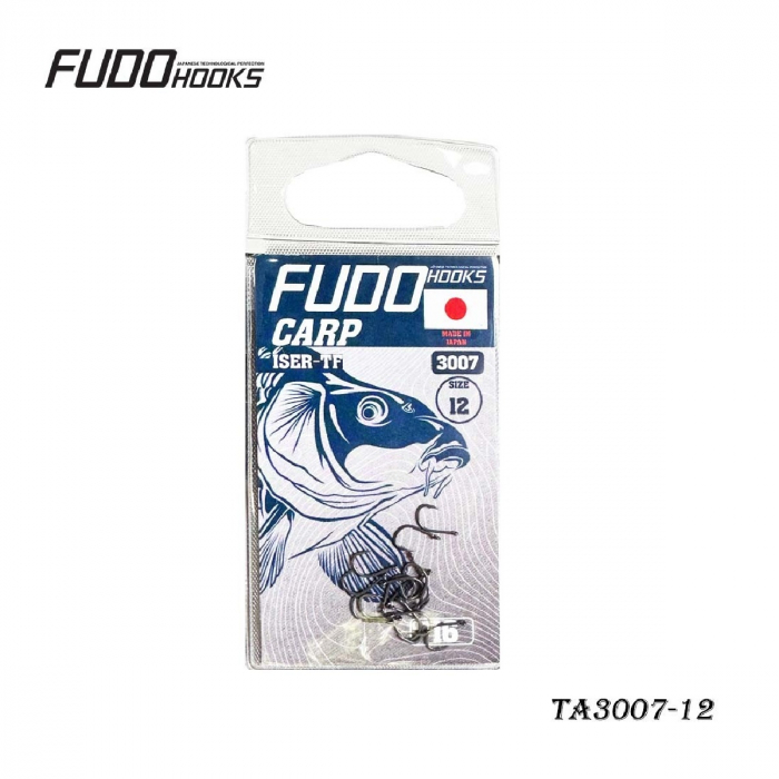 Cârlige Fudo Iseama With Ring TA-3007 nr.12 Teflonate [1]