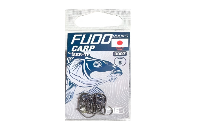 Carlige Fudo Iseama With Ring Teflonate TF-3007 nr.5 15buc [1]