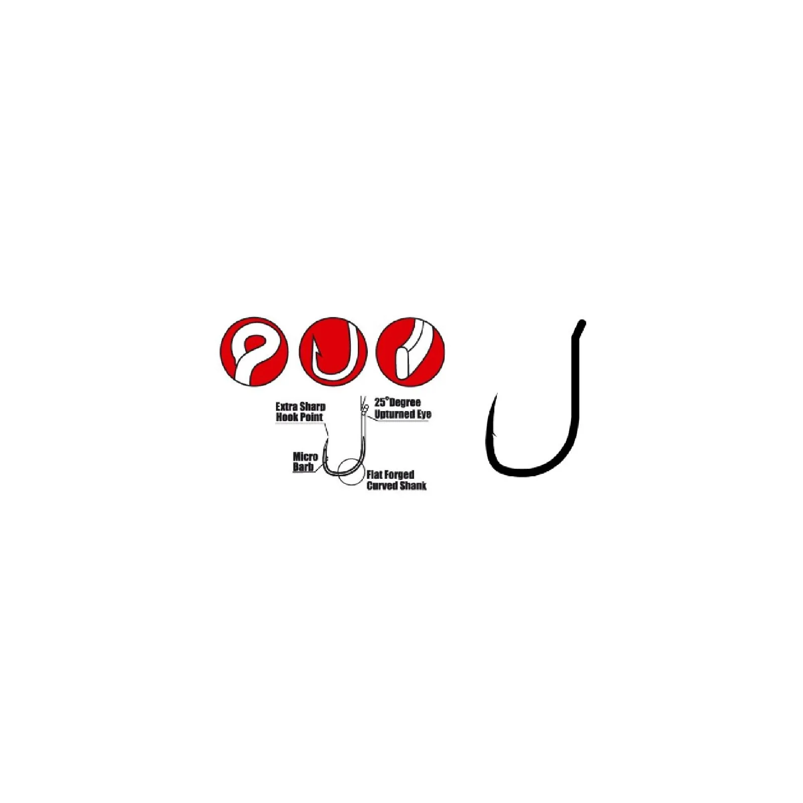 Carlige Gamakatsu G-Carp Wide Gape Super Nr. 8 – Precise si rezistente [2]