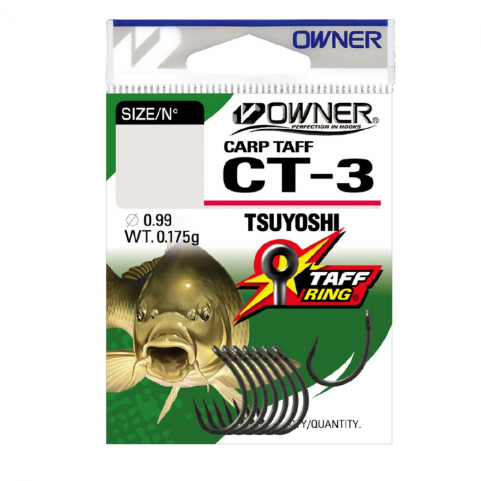 Cârlige Owner CT-3 Carp Tsuyoshi Nr.4 [2]
