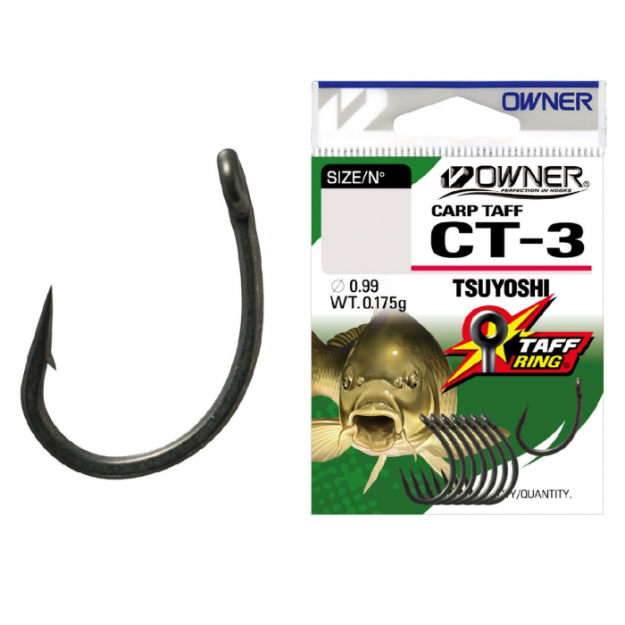 Cârlige Owner CT-3 Carp Tsuyoshi Nr.4 [1]