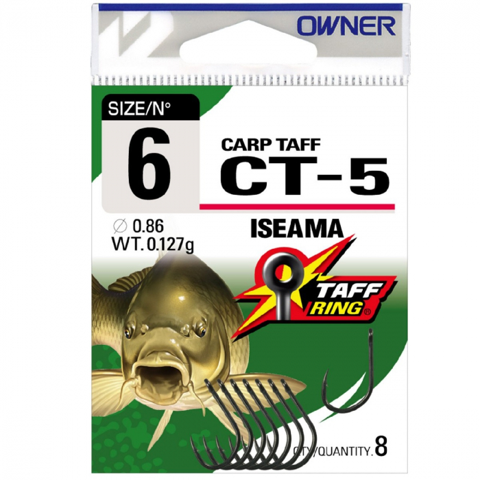Cârlige Owner CT-5 Carp Iseama Nr.8 [2]