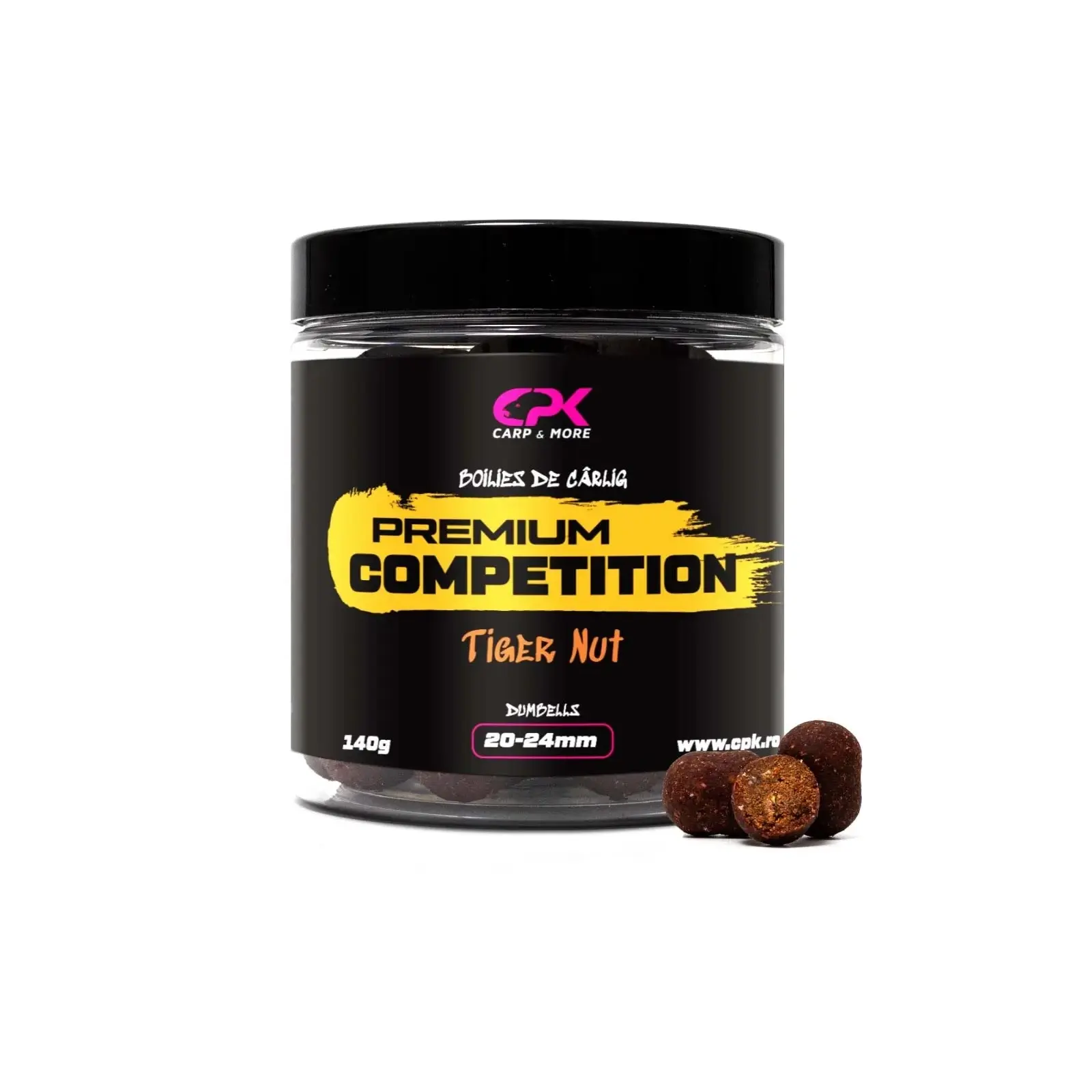 CPK Boilies Carlig Competition Tiger Nuts 20-24mm Dumbells 140g [1]