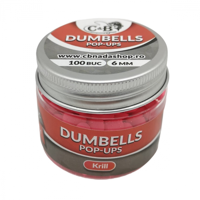 Dumbells C&B Pop-Ups Krill 6mm/100 buc [2]