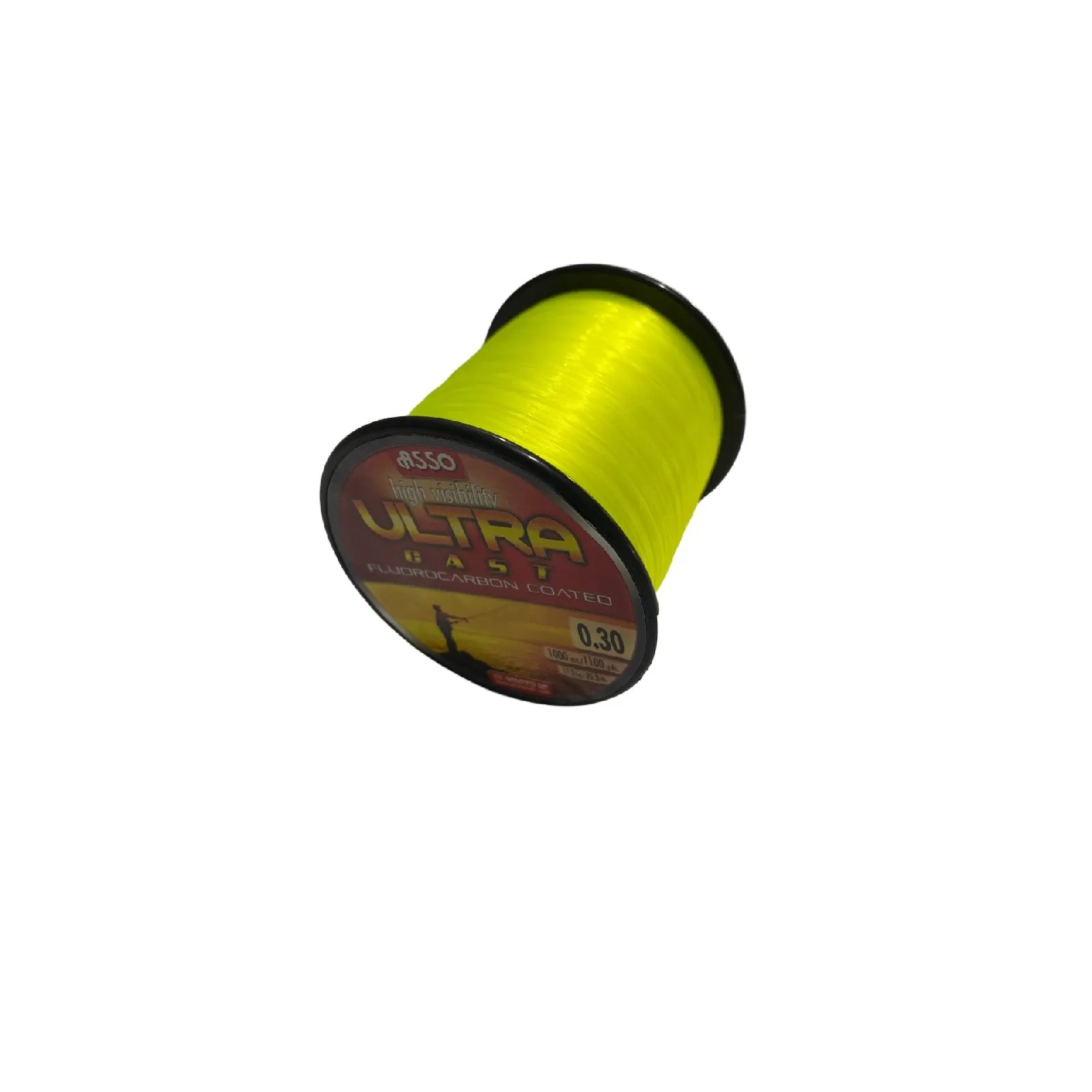 Fir Monofilament Asso Ultra Cast 0.30mm 1000m Galben Fluo [2]