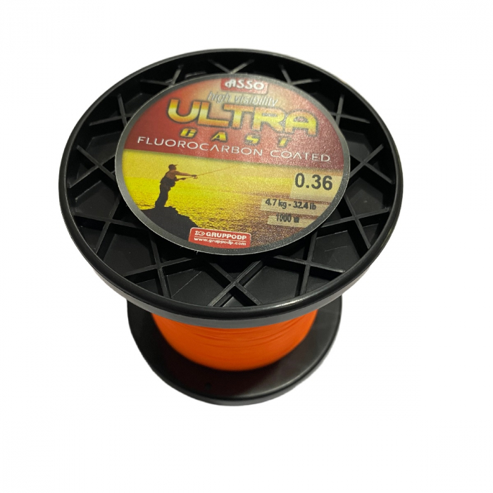 Fir Monofilament Asso Ultra Cast Orange 0.36mm 1000m [1]