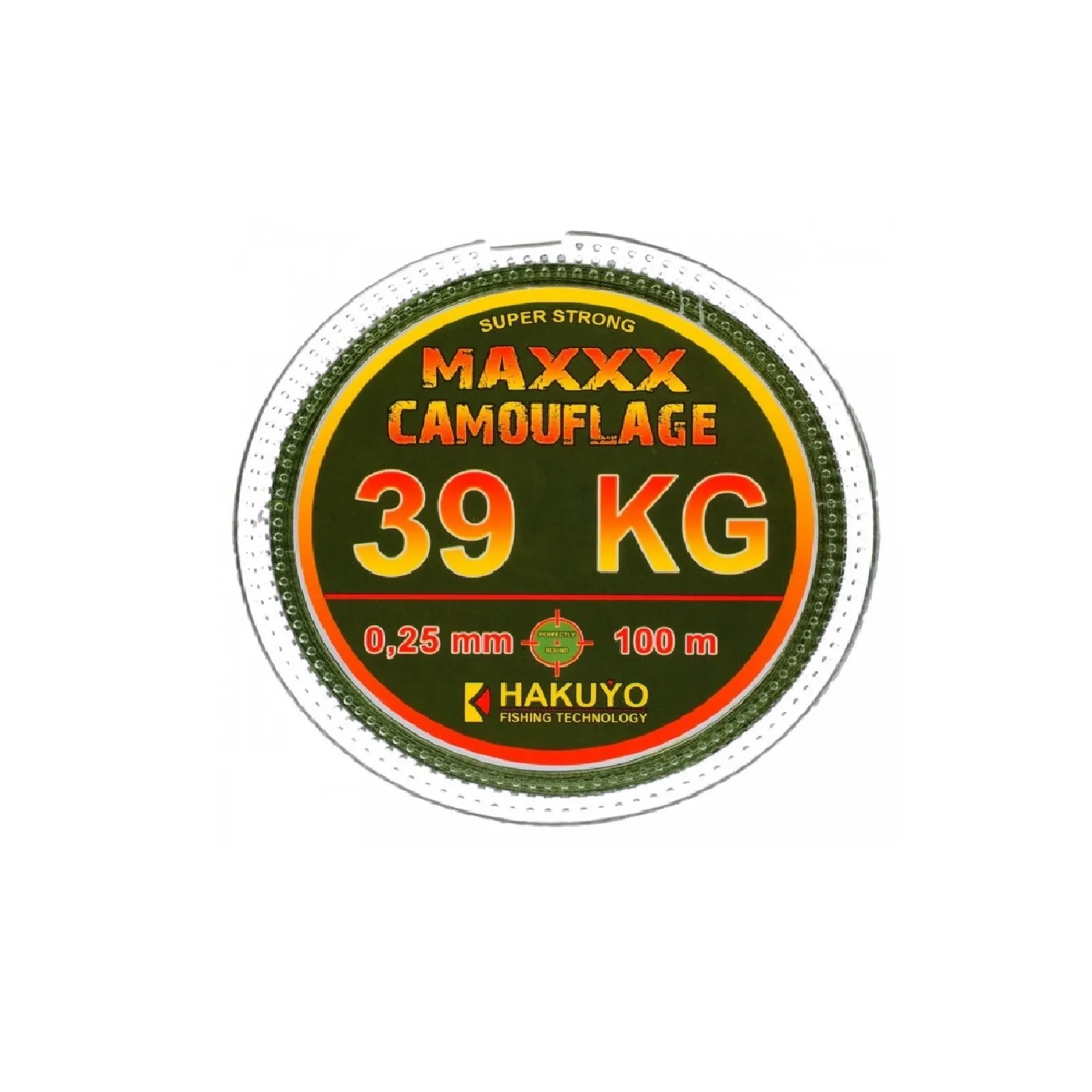 Fir Textil Hakuyo Maxxx Camouflage 4 Braid 0.35mm, 58kg, 100m [1]