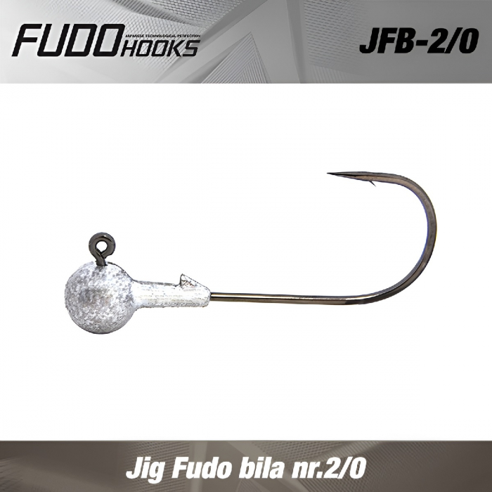 Jig Fudo Nr.2/0-9g – Cârlig Black Nickel [1]