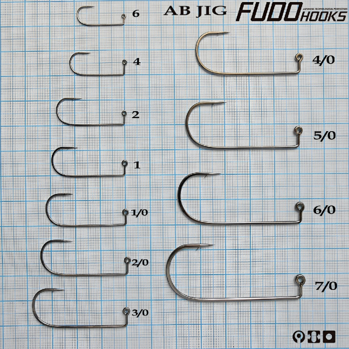 Jig Fudo Nr. 1/0-3.5g – Cârlig BN rezistent [2]